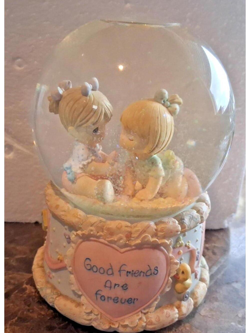 In The Good Summertime Large Precious Moments Snow Globe Music Enesco